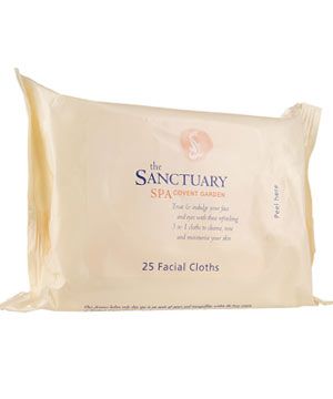 <strong>THE SANCTUARY FACIAL CLOTHS, £5 FOR 25</strong><br /><br />•  As well as cleansing and toning, these contain moisturising sea-algae extracts.<br /><br /><strong>COSMO'S VERDICT:</strong><br />"My skin felt clean but a little tight after use. And the sea algae smell isn't nice!"<br />6/10