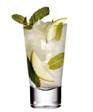 <strong>Calories: </strong>111<br /><strong>What's in it:</strong> Light rum crushed with ice, fresh mint, sugar and lime juice.<br /><strong>Healthy?</strong> This low-calorie drink is full of vitamin C - key for keeping winter bugs at bay - while the fresh mint can ease your overworked digestive system. Just make sure the barman doesn't use too much sugar.
