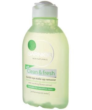 <strong>GARNIER SKIN NATURALS CLEAN & FRESH GENTLE EYE MAKE-UP REMOVER, £3.79 </strong>This non-oily lotion promises to remove even waterproof mascara.<br /><br /><strong>COSMO'S VERDICT:</strong> "With a little pressure it cleansed everything, but it may be too harsh for dry skin."<strong> 7/10</strong>