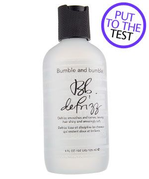 <p><strong>3. Bumble And Bumble Defrizz, £10.50</strong></p><p>This humidity-proof barrier will calm wayward hair, leaving it silky.</p><p><strong>COSMO'S VERDICT:</strong> "This is a bit more expensive than I would normally pay but it's light, easy to use and helped keep my frizz-ball hair sleek all day." <strong>9/10 <br /></strong></p>
