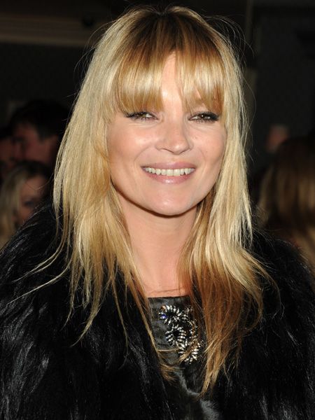 It's not the first time Kate Moss has been banged up. This time she's gone for a full fringe that just skims her peepers. No doubt many others will follow her lead in the coming weeks