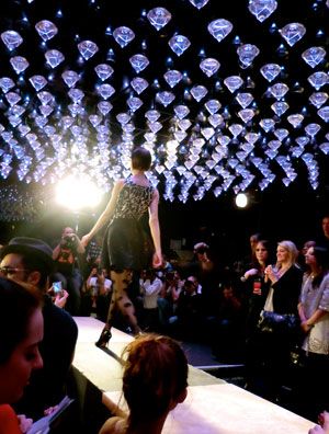 London Fashion Week Olivia Rubin catwalk