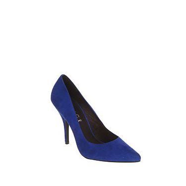 Basic pump, High heels, Electric blue, Tan, Beige, Court shoe, Dress shoe, Leather, 