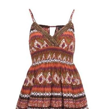 Product, Brown, Dress, Textile, Red, White, Pattern, One-piece garment, Orange, Maroon, 