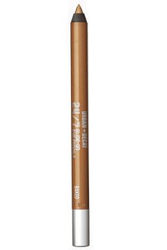 Urban Decay 24/7 Glide-on Eye Pencil, £9<br />"Urban Decay 24/7 Glide-On Eye Pencil is a spot on name - it's a cinch to apply, looks incredible and won't budge!" Ingeborg van Lotringen<br /><br />