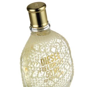 DIESEL FUEL FOR LIFE, £31, has a delicious cassis note and comes dressed in lace. <br />