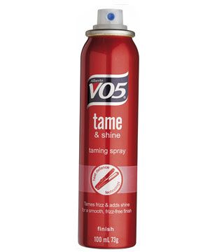 VO5 Tame & Shine Heat Defence Taming Spray, £2.99<br /><br />