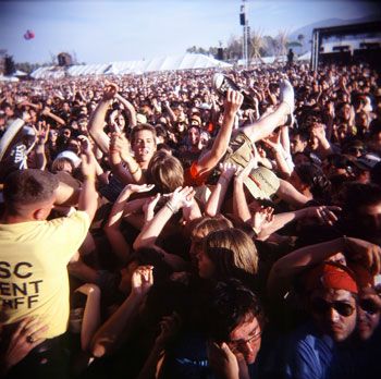 Coachella festival crowd Cosmopolitan blog