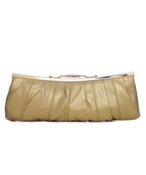 <p><strong>3</strong>.</p><p>"Whatever you buy this season, be sure to get a waist belt - it can update your best dress, basic vest or even last winter's coat."</p><p>Coplete the look with this autumn gold Clutch!</p><p> </p><p>Clutch, £95, Solas at www.lastarstyle.co.uk </p>