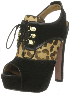 <p> A nice tall heel, a touch of leopard print, black suede, an open toe, a sling back and a lace-up front, these KG Bernadette shoes are oh-so sexy. </p> 
  
<p> £150, <a href="http://www.javari.co.uk/KG-Womens-Bernadette-Open-Toe/dp/B004S5CFQA/ref=sw_3?ie=UTF8&cAsin=B004S5CFYW&fromPage=asinlist&qid=1312975191740&refURL=%252Fb%252F213376031%253Fie%253DUTF8&asins=B0056GEMNE%2CB004S5CGE6%2CB004S5CFYW%2CB004S5CG78%2CB0056GF2X8%2CB0056GEMP2%2CB0056GF3UK%2CB004S5CGU0%2CB0054PDFJE%2CB0056GFNZK%2CB0056GER2K%2CB0056GF07Q&asinTitle=KG%20Bernadette%20Open%20Toe&contextTitle=Search%20Results&pf_rd_r=1QBBNN9AQG7JQNJHEBMX&pf_rd_m=A9UMZ77PKDFNW&pf_rd_t=101&pf_rd_i=213376031&pf_rd_p=249852727&pf_rd_s=bottom-2"> javari.co.uk </a></p> 