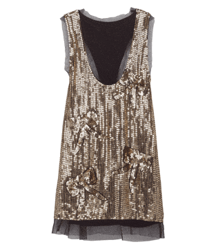 <strong>Dance</strong> the night away in this sequin fab <strong>Dress, £38, Topshop. </strong><br />