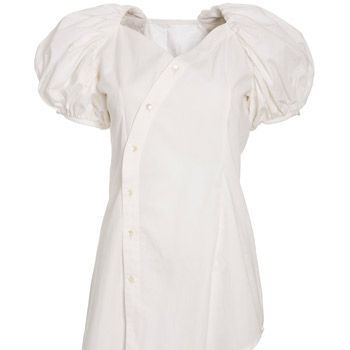 <strong>Winner:</strong> <a target="_blank" href="http://www.peopletree.co.uk">Peopletree.co.uk</a><br /><br /><strong>White puff sleeve blouse £65.00 </strong><br /><br />