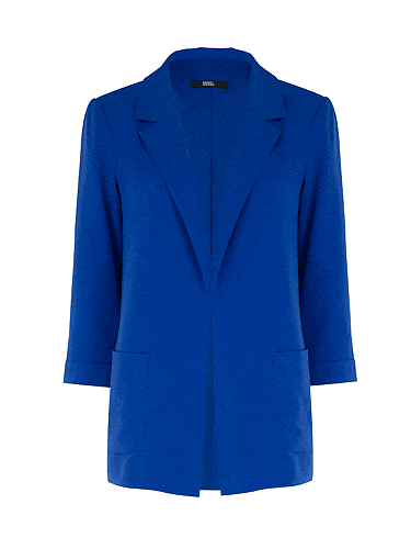 We LOVE this blue jacket from M&S! It's the perfect transitional piece and will look great with everything, from dresses, to shorts to a pair of trusty denim jeans
<p>£29.50, <a href="http://www.marksandspencer.com/">Marks and Spencer</a></p>