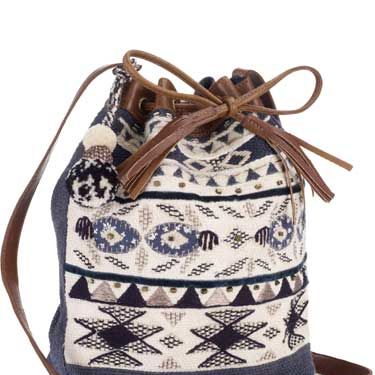<p>This knitted duffle bag is perfect for giving a nod to autumn/winter’s hand-crafted Navajo trend.</p><br>£30,<a href="www.accessorize.com">Accessorize</a> 