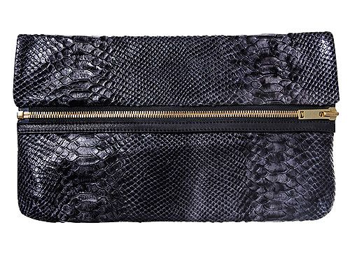 Wow! The guys at Kurt Geiger have managed to include three trends in just one bag? First we have the snakeskin (massive for AW11), then we have the zip detail (love it!) and finally, it's an oversized clutch. Bravo!
<p>£170, <a href="http://www.kurtgeiger.com/">Kurt Geiger</a></p>
