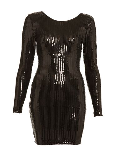 <p>Crank up the pulling power of your body-con dress with one like this, drenched in sequins. Your sexy figure will catch his eye for sure! </p>
<p>£29.99, stockist 0141 552 2020</p>
