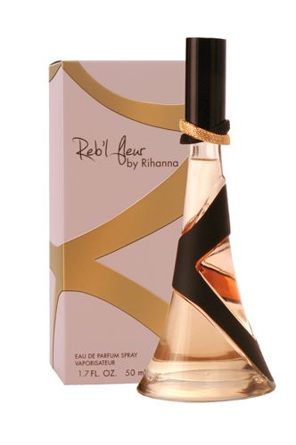 <p>Ri-Ri launched her first perfume, Reb'l Fleur, this year and is already working on number two – busy lady. This one's an edgy and glamorous floral, a bit like Ri-Ri herself, and the bottle is perfectly sassy and in tune too! </p>
<p>£31.25, <a href="http://www.feelunique.com/p/Rihanna-Reb-l-Fleur-by-Rihanna-Eau-De-Parfum-Spray-100ml" target="_blank"> feelunique.com </a></p>