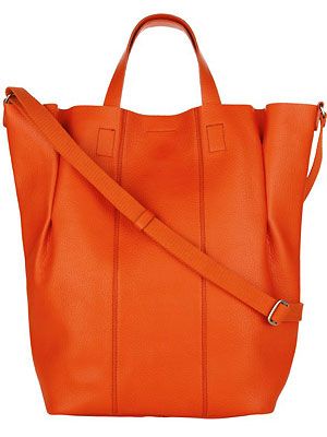 This bag is the perfect arm candy! Not only will it hold all your daily essentials (and more!), it's super chic and stylish. Plus, we reckon the hot orange shade will brighten up your day when the weather starts to go turn grey and drab
<p>£79.50, <a href="http://www.bananarepublic.co.uk">Banana Republic</a></p>