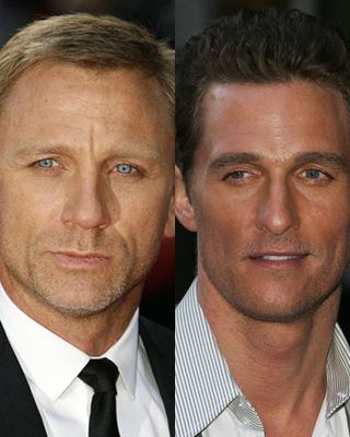 Hot bods, smouldering good looks and sizzling screen presence, we're feeling very spoilt at the moment with Daniel Craig and Matthew McConaughey both appearing in starring film roles on the big screen. Trouble is we can't decide who we fancy the most, so we're rating their assets and seeing how the ice cool Brit and the beach buff American battle it out. Which one will get your vote?  <br />