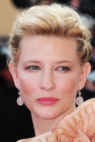 This season's makeup is all about achieving a flawless flush with fresh fruity colours. As these cheeky ladies demonstrate, it's all about getting the glow without looking tan-glowed <br /><br />Left: Cate Blanchett proves matching the hues in her gown to those in her cheeks is a seriously good look<br /><br />