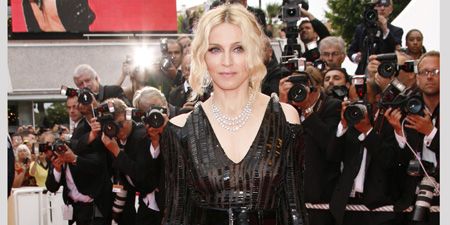 Madonna stunned in sequined Chanel Couture and Chopard jewellery at the premiere of her new documentary<br />