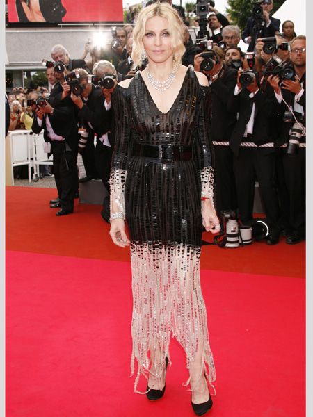Madonna stunned in sequined Chanel Couture and Chopard jewellery at the premiere of her new documentary<br />