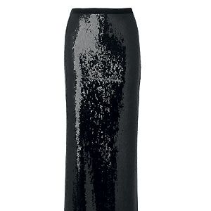 This floor-length black sequin skirt had our hearts beating at first glance. Our favourite thing about this skirt is you can wear it to your hot Halloween party, look amazing, and hang it up and wear the following week. Timeless ghoulish glamour is just what we're after
<p>£45, <a href="http://www.marksandspencer.com">Marks and Spencer</a></p>