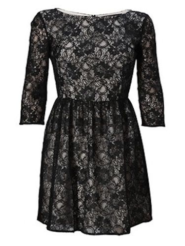 We all know that black lace is the ultimate fashion trend for AW11, as it adds a touch of gothic romance to any look.Team this with opaques and flats for a cute daytime look or ditch the tights and add some heels for serious nighttime glamour!
<p>£110, <a href="http://www.frenchconnection.com/category/Woman+New+In/New+Arrivals.htm?f_category_code=WOMAN_NEW_IN_DRESSES">French Connection</a></p>