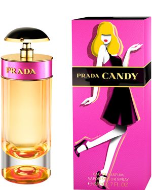 <p><strong>What’s it like?</strong> A mouth-watering, musky perfume containing notes of sweet vanilla and caramel housed in a cool bottle, reminiscent of a robot.</p> 
 
<p><strong>Who’s it for?</strong> Modern girlie girls - no Cosmo fan will resist that pink leather strip!</p> 
 
<p><strong>What should you wear it with?</strong> Dresses, Mary-Janes and hot-pink lippie.</p>
 
£49.99 / 50ml, <a href="http://www.theperfumeshop.com/fcp/product/womens-perfumes/prada/candy/3180"target="_blank">theperfumeshop.com</a></p> 
 