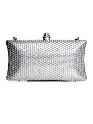 <p>The perfect bag for the party season, this clutch works well with any outfit and brings a bit a sparkle to the simplest of gowns. Get it in gold, black and silver</p>

<p><a href="http://www.boohoo.com/restofworld/collections/sequins/icat/sequins/" target="_blank">boohoo.com</a></p>