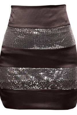 <p>The perfect multi use skirt, team with a rock t-shirt for a funked-up look or pussy bow blouse for that ultra glam feel.
</p> 

<p><a href="http://www.boohoo.com/restofworld/collections/sequins/icat/sequins/" target="_blank">boohoo.com</a></p>