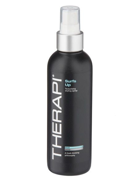 <p>Therapi Surf's Up Texturising Styling Spray, £8.49, - gutsy styling spray that creates texture and grip and makes beach hair styling a breeze even in staying-in weather.  </p><p> </p><p><a target="_blank" href="http://www.ore-anbeauty.co.uk/therapi/">www.THERAPIBeauty.co.uk</a>, 01484 400818 <br /></p>