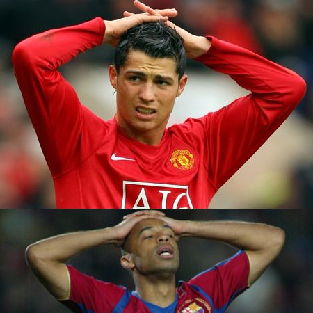 <p>Striking the same pose after similar near misses; which one would you want to cheer up?</p>