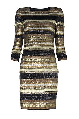 Oh Mango, what are you doing to us here at Cosmo? We need to shop for other people, but we can't when you're luring us with a delightful frock like this one. With its liquid gold shades and subtle shimmer, we're in metallic heaven
<p>£179, <a href="http://www.mango.com/">Mango</a></p>