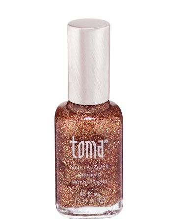 <p>Toma nail polish is one of the most dazzling polishes we've tried - like a rave on your fingertips! One coat is enough but add two for double the wow-factor - you'll catch everyone's eyes guaranteed </p>
<p>£7.25, <a href="http://www.madbeauty.com/index.php?main_page=product_info&cPath=46_52&products_id=1082" target="_blank">madbeauty.com</a></p>