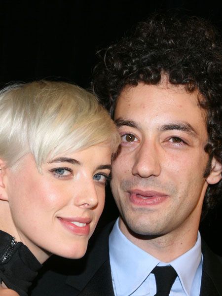 <p>Agyness Deyn and Albert Hammond Jr are rumoured to be engaged after just two months together, with Agyness sporting a huge diamond ring on her wedding finger</p>