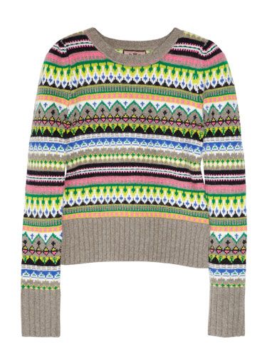 <p>Statement knits are one of the biggest trends this winter, making this snug neon number a fab investment buy.</p>
<p>Jumper, £160, <a href="http://www.net-a-porter.com">Juicy Couture at net-a-porter.com</a></p>