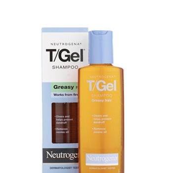 Neutrogena® T/Gel® Shampoo for Greasy Hair, £4.39<strong> - </strong>mops up excess grease and helps<strong> </strong>relieve the itching and flaking of dandruff, leaving hair and scalp clean and healthy.