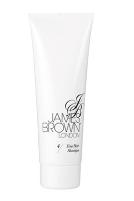 James Brown Fine Hair Shampoo, £5.99, <a target="_blank" href="http://www.jamesbrownlondon.com/">www.jamesbrownlondon.com</a>  - body- boosting ingredients include rice protein and oat derived beta-glucans to help achieve the volume and bounce of thicker hair.