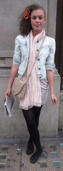 H&M jacket and Zara handbag