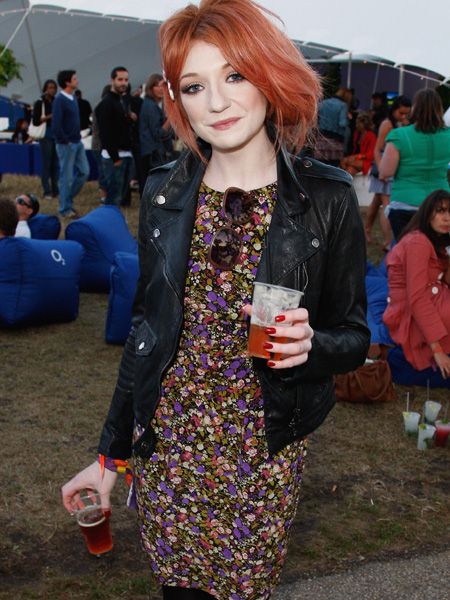 <p>This transitional trend is taking the A-list from summer through to autumn. Be they biker or bomber, cropped boxy jackets are <em>the</em> style to be seen in this season as these stars show, worn over pretty frocks and over-sized tees</p>    <p> <br />Left: Nicola Roberts toughens up a tea dress with a black biker jacket</p>
