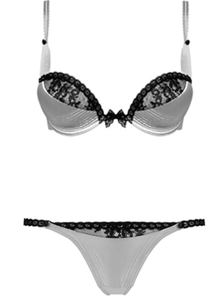 <p>Topping our lingerie lust list is Wonderbra by Dita Von Teese. Due to hit stores on September 23, the range from the undisputed Queen of Burlesque was inspired by her love of beautiful vintage lingerie. '40s and '50s glamour meets modern-day decadent, as Dita describes: "it has all the beautiful detail of sexy, sensual and glamorous lingerie"</p>  <p> </p>  <p>Satin Teese bra £34, thong, £14. Available at ASOS.com, House of Fraser, John Lewis, Bentalls, Debenhams and Figleaves.com. Find out more at <a target="_blank" href="http://www.wonderbra.co.uk/dita_">www.wonderbra.co.uk/dita</a></p>