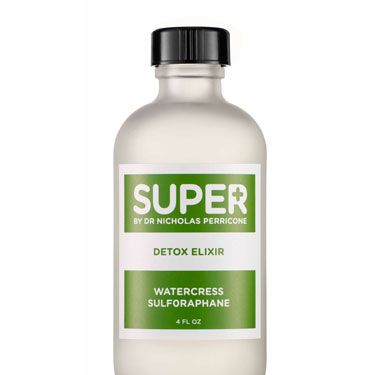 <p>Generously mist your face with Super Detox Elixir by Dr Perricone to tighten pores and wake skin up. The natural powers of watercress will whisk away toxins in a flash<br />£25.50, <a href="http://www.getsuper.co.uk/detox-elixir-hydrating-mist.html" target="_blank">getsuper.co.uk</a></p>