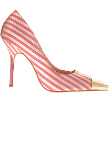 <p>Sugar and spice and all things nice… we love these candy stripe stilettos.  Perfect to bring out your feminine side, mix them with ruffles and frills and lots of gold jewellery</p>
<p>£60, <a href="http://www.asos.com/?hrd=1" target="_blank">asos.com</a> </p>