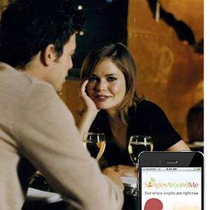 <p>Forget online dating – when it comes to finding a man, apps are the future. For exciting dating encounters try Singlesaroundme (13.99, or free for the Lite versions) and Lovestruck, which is a dating site that alerts you when another member is in your vicinity. Very exciting! Just remember to tread carefully when using guy-finder apps - <a href="http://www.zoosk.com/safety" target="_blank">Zoosk.com/safety</a> has all you need to know about staying safe while searching for a new guy...<br /><br /></p>