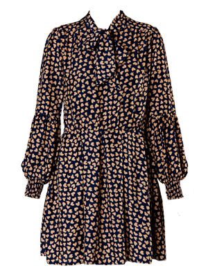 <p>Get the 40's look with this beautifully printed dress, works perfectly with chunky tights for cold days. Team with a brown satchel-style bag, to pull off that effortless day through to night look.</p>
<p>£20, <a title="Lucy Heart Print Pussy Bow Dress" href="http://www.boohoo.com/restofworld/collections/vintage-affair/icat/vintage-affair/new-in/lucy-heart-print-crepe-de-chine-long-sleeve-pussy-bow-dress/invt/azz70006" target="_blank">boohoo.com</a></p>