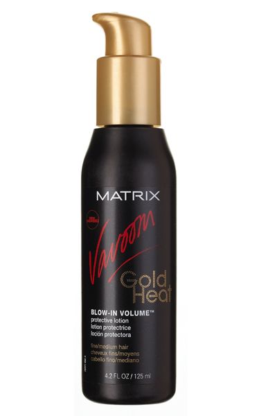 <br />Matrix Vavoom Gold Heat Blow-In Volume, £9.95<br />