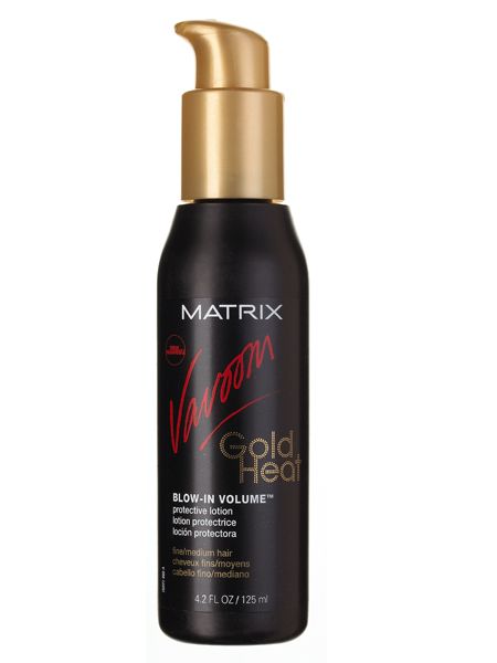 <br />Matrix Vavoom Gold Heat Blow-In Volume, £9.95<br />