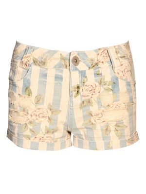 <p>Designed with an on-trend washed out finish, these shorts have a fashionably high cut and show off toned legs. Balance out the ultra feminine feel with a simple shirt or white tee.</p>
<p>£20, <a href="http://www.boohoo.com/collections/retro-glamour/icat/retro-glamour/" target="_blank">boohoo.com</a></p>