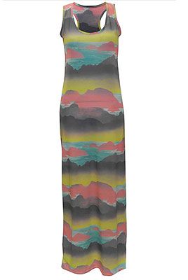 <p>The sunset print on this floaty maxi dress is just dreamy. Wear now with ankle boot s and a leather jacket, and team with gladiators and a peace sign, come the summer festivals!</p>
<p><br />Dahlia sunset print maxi dress, £14, <a title="Dahlia" href="http://www.popcouture.co.uk/collection/dahlia-sunset-print-maxi-dress-in-pastel-p-2768.html%20" target="_blank">Pop Couture</a></p>